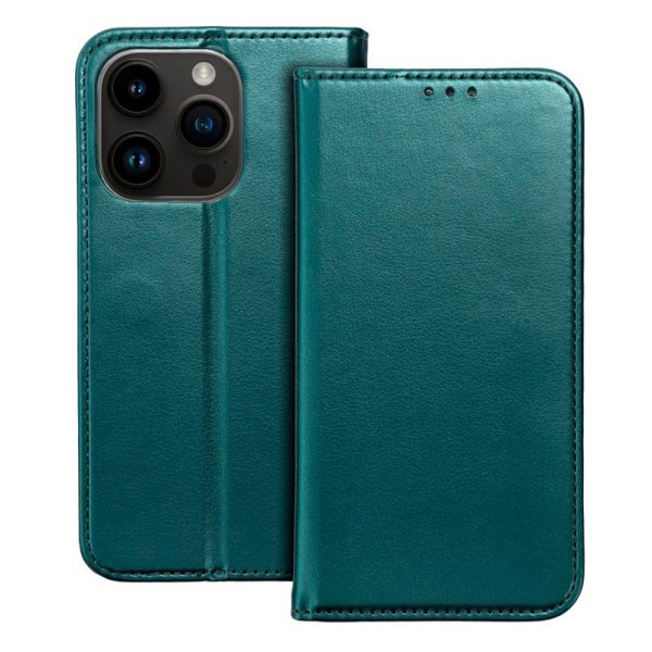 Funda COOL Flip Cover para Samsung S916 Galaxy S23 Plus Liso Verde - Image 3