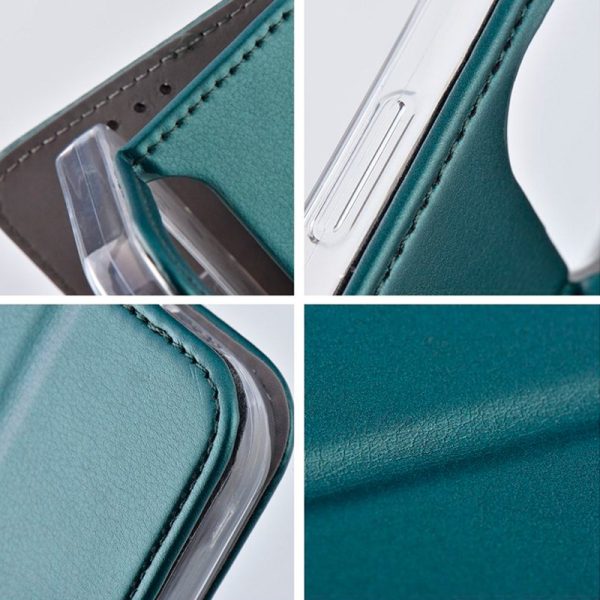 Funda COOL Flip Cover para Samsung S916 Galaxy S23 Plus Liso Verde - Image 6