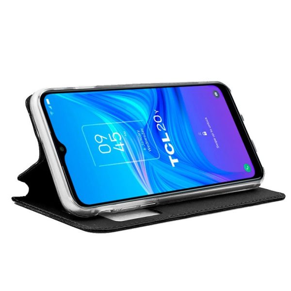 Funda COOL Flip Cover para TCL 20Y Negro - Image 2