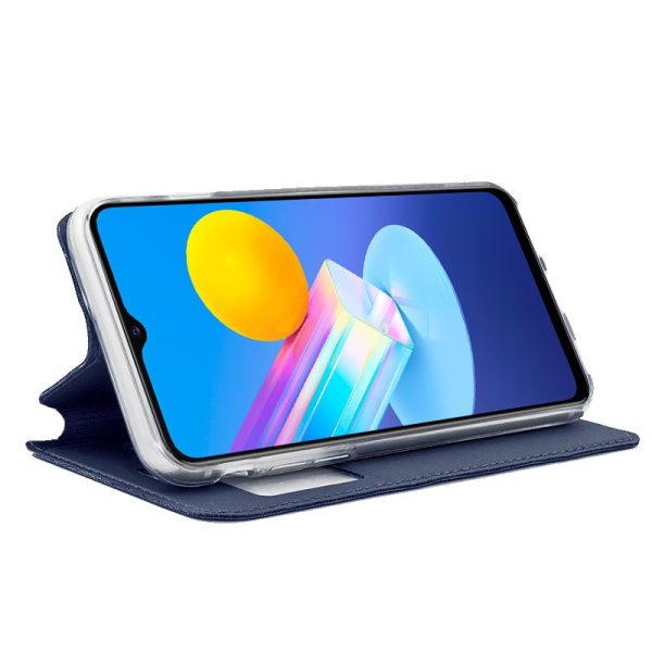 Funda COOL Flip Cover para Vivo Y52 5G / Y72 5G Liso Azul - Image 2