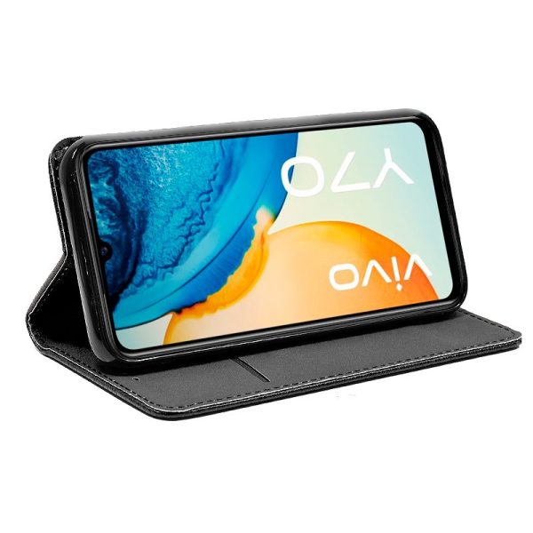 Funda COOL Flip Cover para Vivo Y70 Liso Negro - Image 2