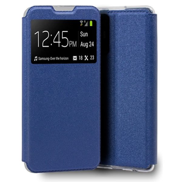 Funda COOL Flip Cover para Xiaomi 11T / 11T Pro Liso Azul