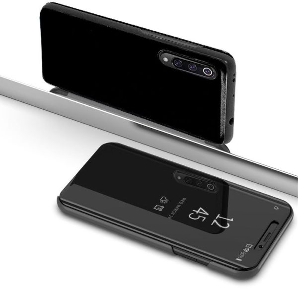 Funda COOL Flip Cover para Xiaomi Mi 9 Clear View Negro - Image 3