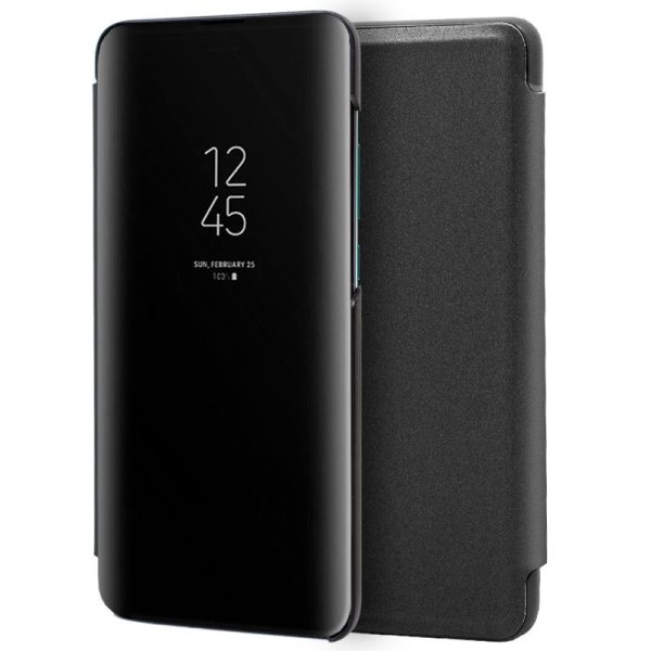 Funda COOL Flip Cover para Xiaomi Mi 9 Clear View Negro