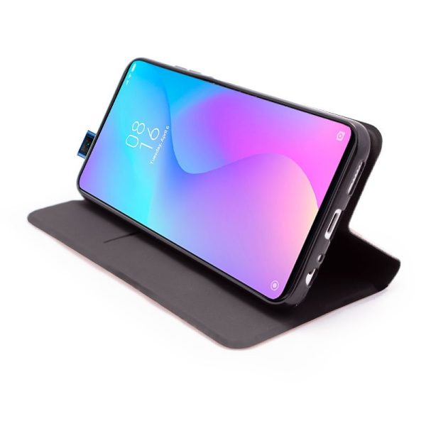 Funda COOL Flip Cover para Xiaomi Pocophone M3 / Redmi 9T Elegance Negro - Image 2