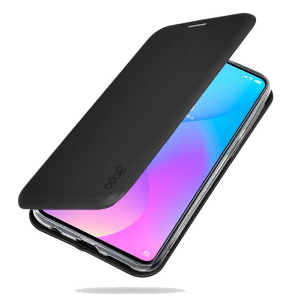 Funda COOL Flip Cover para Xiaomi Pocophone M3 / Redmi 9T Elegance Negro - Image 6