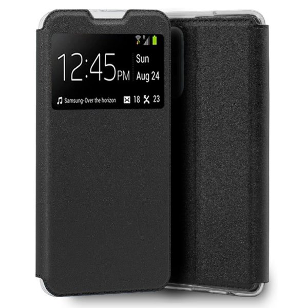 Funda COOL Flip Cover para Xiaomi Redmi Note 10 Pro Liso Negro