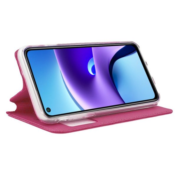 Funda COOL Flip Cover para Xiaomi Redmi Note 9T Liso Rosa - Image 2