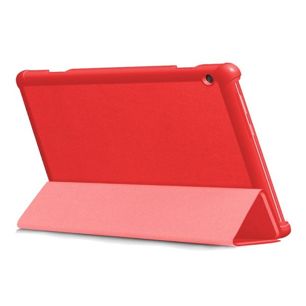 Funda COOL para Huawei Matepad T10s Polipiel Liso Rojo 10.1 pulg - Image 3