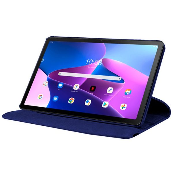 Funda COOL para Lenovo Tab M10 Plus Gen 3 Polipiel Liso Azul - Image 2