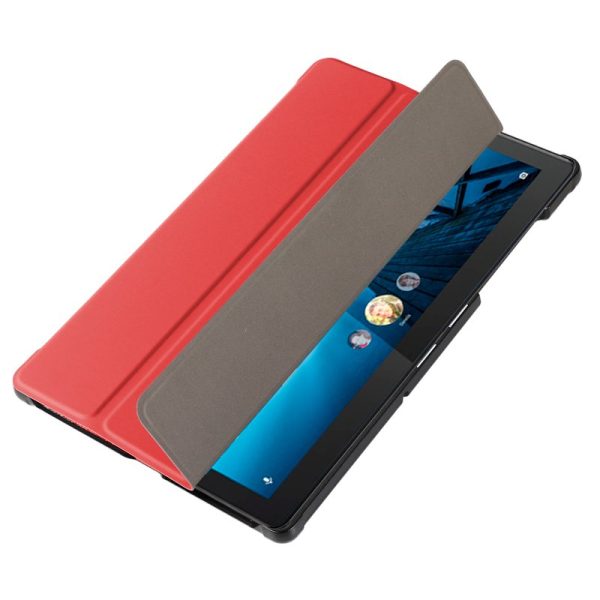 Funda COOL para Lenovo Tab M10 (TB-X505F / TB-X605F) Polipiel Liso Rojo 10.1 pulg - Image 5