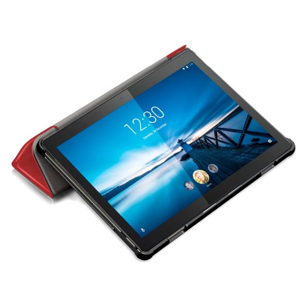 Funda COOL para Lenovo Tab M10 (TB-X505F / TB-X605F) Polipiel Liso Rojo 10.1 pulg - Image 7