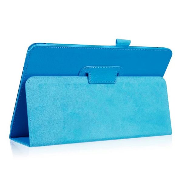 Funda COOL para Samsung Galaxy Tab A (2018) T590 / T595 Polipiel Liso Azul 10.5 pulg - Image 4