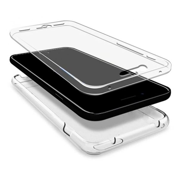 Funda COOL Silicona 3D para Huawei P Smart 2020 (Transparente Frontal + Trasera) - Image 4