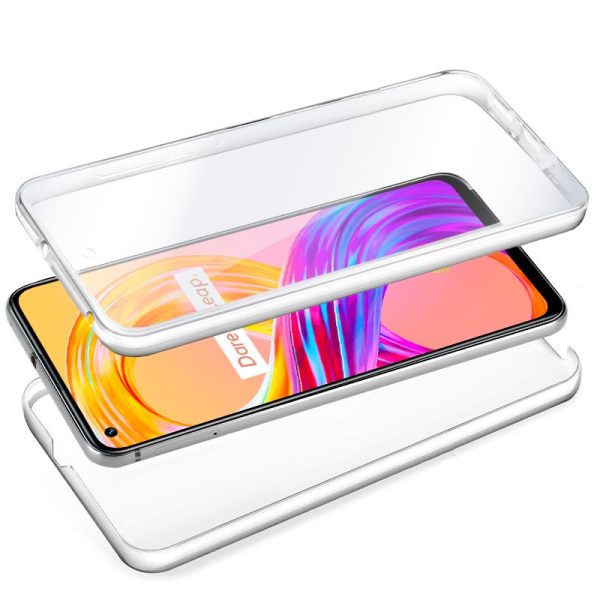 Funda COOL Silicona 3D para Realme 8 / 8 Pro (Transparente Frontal + Trasera) - Image 2