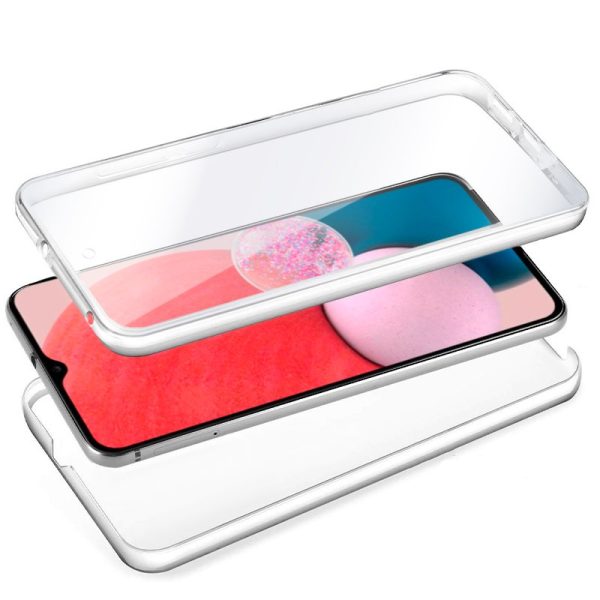 Funda COOL Silicona 3D para Samsung A135 Galaxy A13 (Transparente Frontal + Trasera) - Image 2