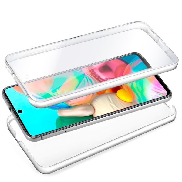 Funda COOL Silicona 3D para Samsung A515 Galaxy A51 (Transparente Frontal + Trasera) - Image 2