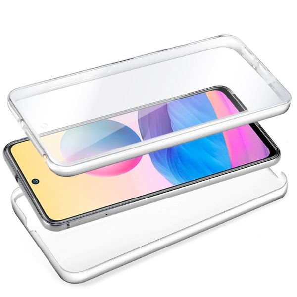 Funda COOL Silicona 3D para Xiaomi Redmi Note 10 5G / Pocophone M3 Pro 5G (Transparente Frontal + Trasera) - Image 2