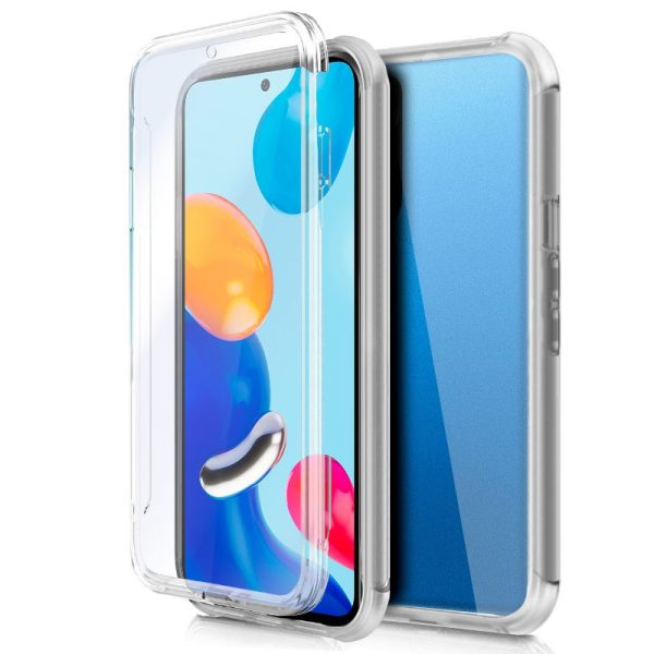 Funda COOL Silicona 3D para Xiaomi Redmi Note 11 / Note 11S (Transparente Frontal + Trasera)