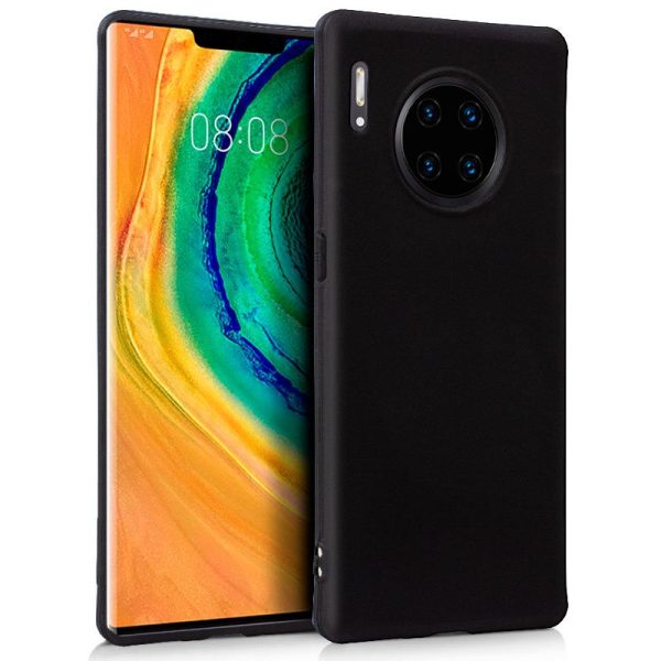 Funda COOL Silicona para Huawei Mate 30 Pro (Negro)