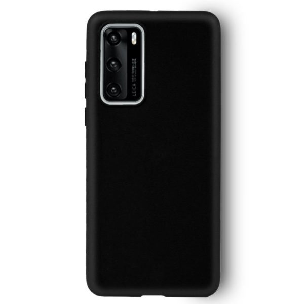 Funda COOL Silicona para Huawei P40 Pro (Negro) - Image 2