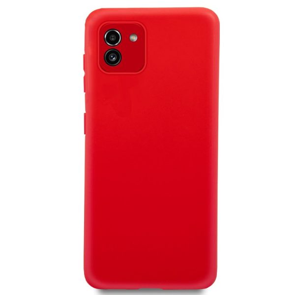 Funda COOL Silicona para Samsung A035 Galaxy A03 (Rojo) - Image 2