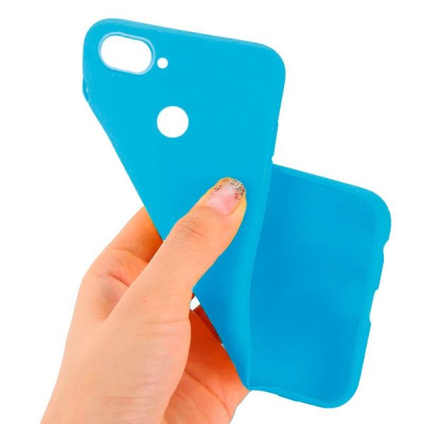 Funda COOL Silicona para Xiaomi Mi 8 Lite (Celeste) - Image 2