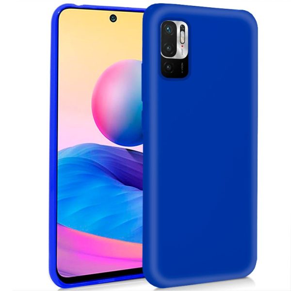 Funda COOL Silicona para Xiaomi Redmi Note 10 5G / Pocophone M3 Pro 5G (Azul)