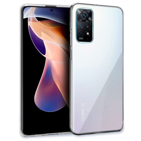 Funda COOL Silicona para Xiaomi Redmi Note 11 Pro / Note 11 Pro 5G / Note 12 Pro 4G (Transparente)