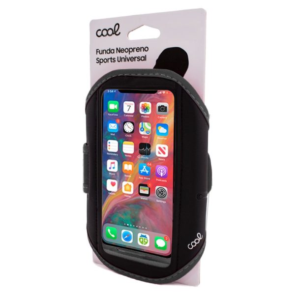 Funda Neopreno COOL Sports Universal (6 - 6.7 pulg) Negro - Image 6