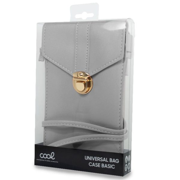 Funda Universal Bag Basic Hasta 6.7 pulg COOL Gris Claro - Image 5