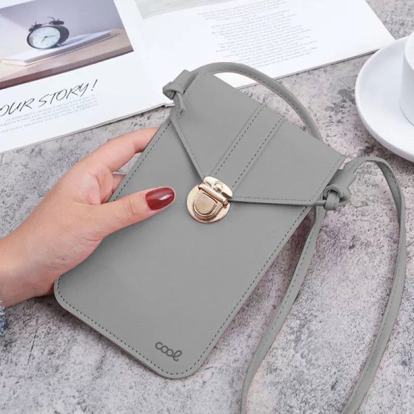 Funda Universal Bag Basic Hasta 6.7 pulg COOL Gris Claro - Image 6