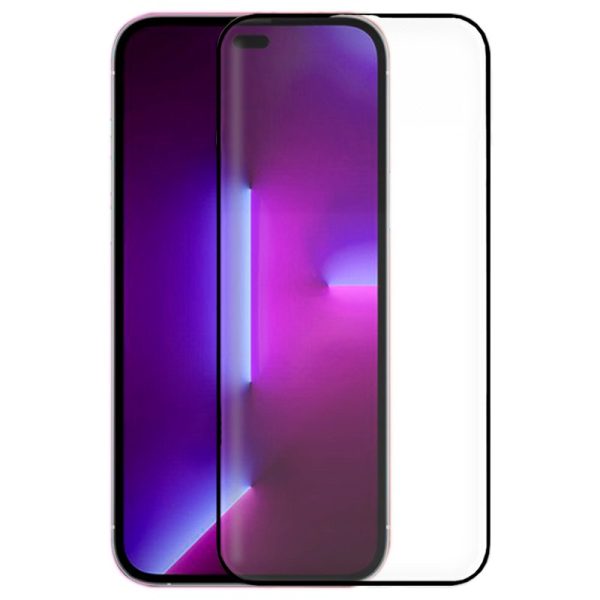 Protector Pantalla Cristal Templado COOL para iPhone 14 Pro (FULL 3D Negro)