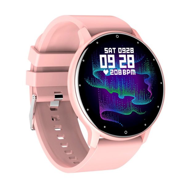 Smartwatch COOL Elite Silicona Rosa (Salud, Deporte, Sueño, IP67, Juegos) - Image 3