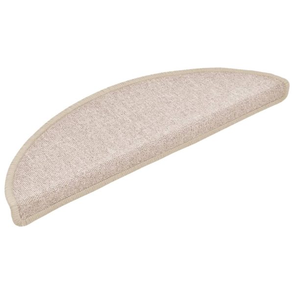 Tapetes de escada 15 pcs 56x17x3 cm cinzento-acastanhado - Image 3