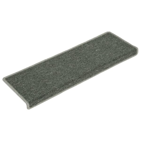 Tapete/carpete para degraus 15 pcs 65x21x4 cm verde - Image 2