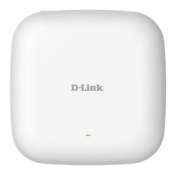 D-Link Punto de Acceso AX1800 WiFi 6 Doble Banda - Velocidad hasta 1800Mbps - LAN Ethernet 1x 10/100/1000 Mbps (PoE)