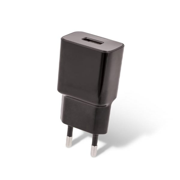 CARGADOR FOREVER 1XUSB 2.1A - NEGRO