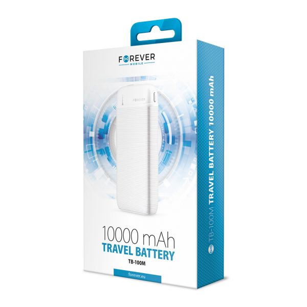 POWERBANK FOREVER 10000 MAH DOBLE USB - BLANCO - Image 5