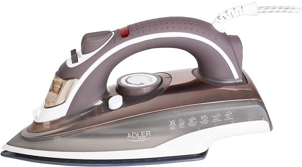 PLANCHA DE VAPOR ADLER 3000W CERAMICO 310ML - Image 2