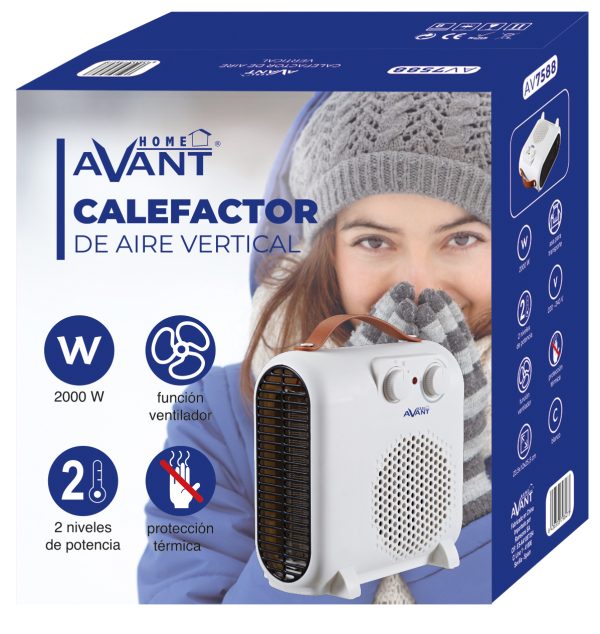 CALEFACTOR AVANT VERTICAL Y HORIZONTAL -  2000W - ASA PARA TRANSPORTE - Image 3