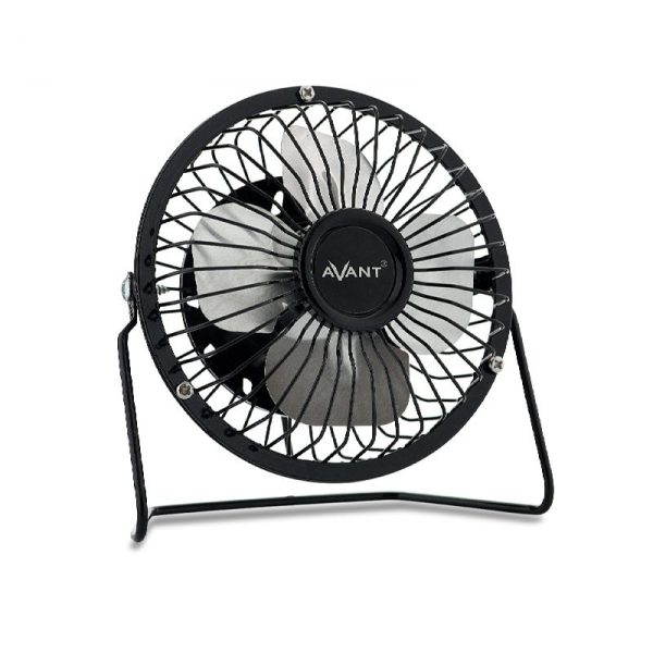 VENTILADOR AVANT USB 4" - 3W - NEGRO - Image 2