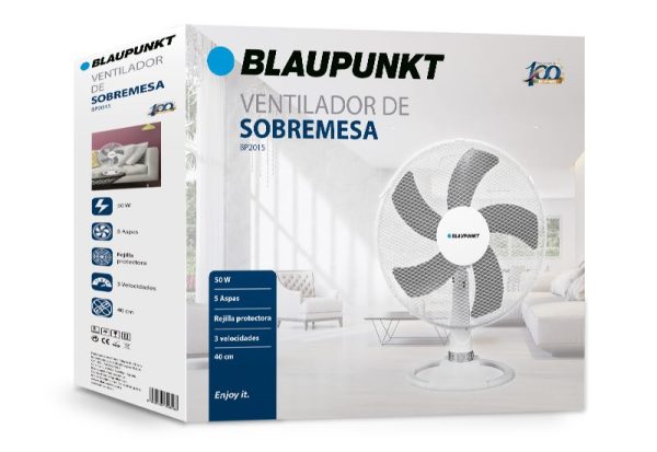 VENTILADOR BLAUPUNKT SOBREMESA 40CM - Image 2