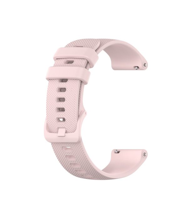 CORREA SILICONA 20MM ROSA CLARO PASADOR SMARTWATCH *** - Image 2