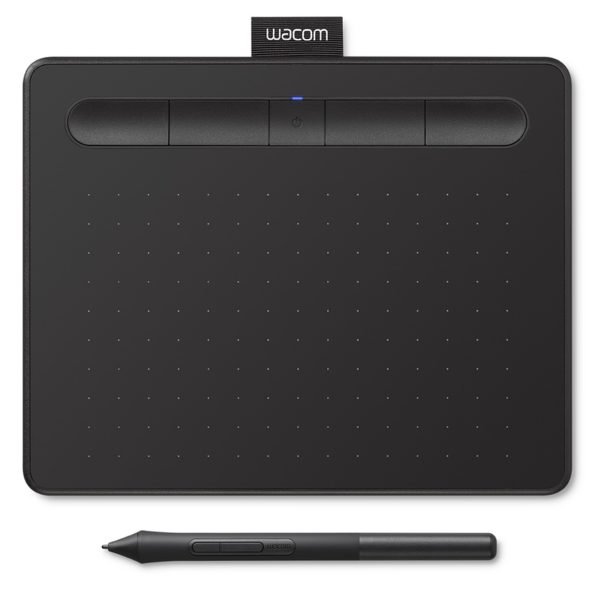 Tableta digitalizadora wacom intuos small ctl - 4100wlk - s negro -  bluetooth