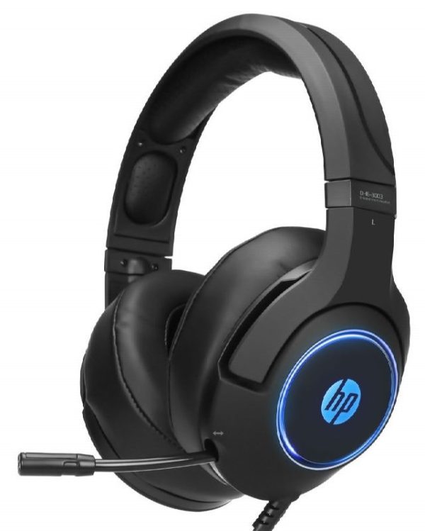 AURICULAR HP GAMING CON MICROFONO - DIADEMA CABLE SOLO USB