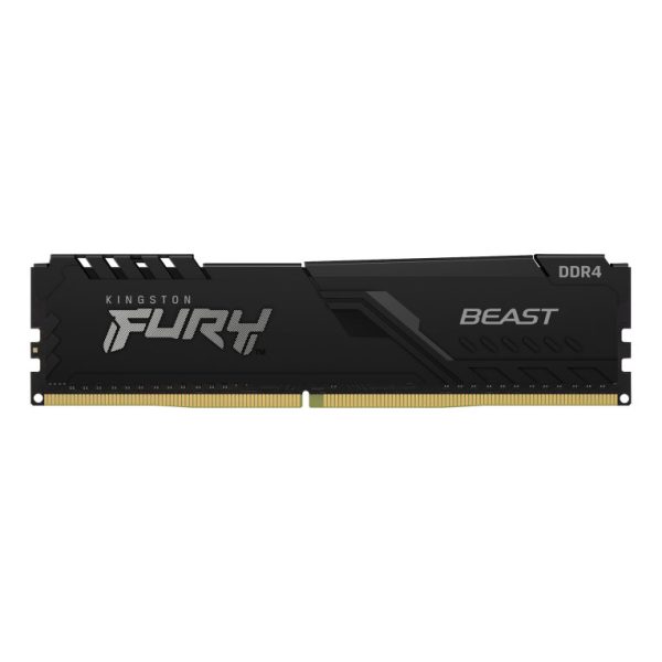 Memoria ram ddr4 16gb kingston - 3200mhz - pc4 - 25600 - fury beast rgb - negro - 1.2v