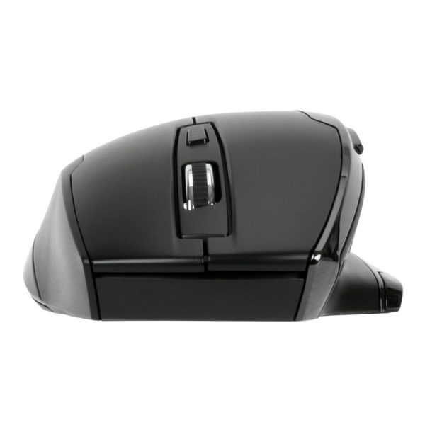 Mouse raton ergonomico targus bluetrace wireless inalambrico antimicrobiano negro