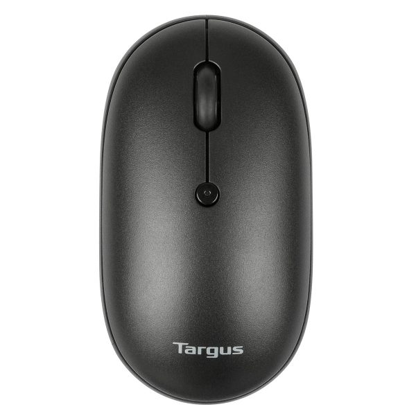 Mouse raton targus compact multi - device wireless inalambrico antimicrobiano negro