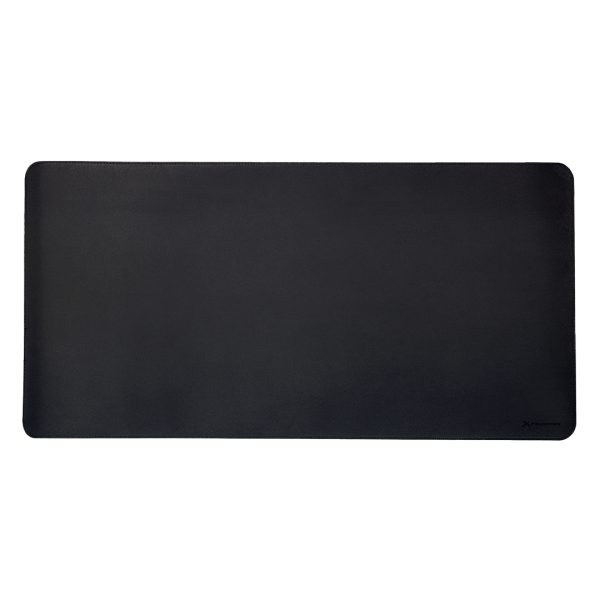 Phoenix matepad alfrombrilla pu 80 x 40 cm antideslizante impermeable materíal simil cuero negra